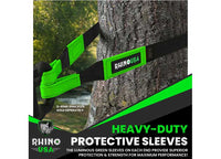 Heavy-Duty 3-Inch x 30-Foot Black Recovery Tow Strap