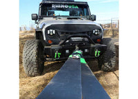 Heavy-Duty 30ft Green Recovery Tow Strap for Towing and Recovery