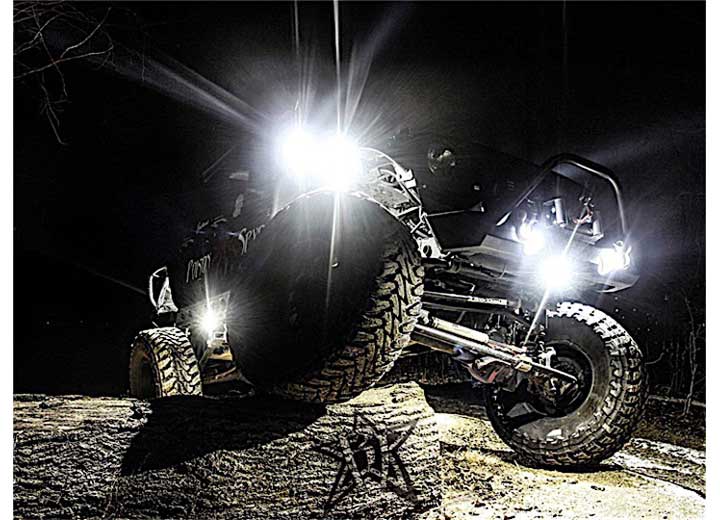 Ultimate Off-Road LED Lighting Kit - 4 High-Power Lights for Nighttime Adventures