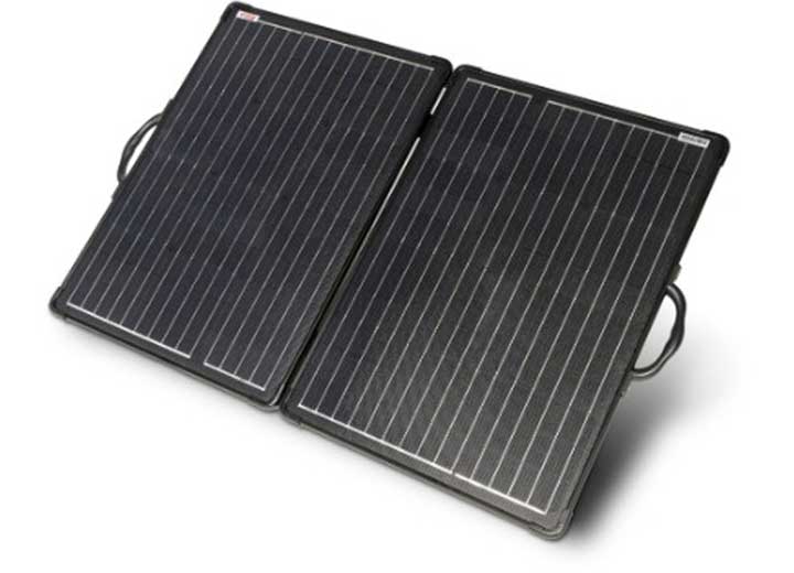 Redarc 120W Monocrystalline Portable Folding Solar Panel - Lightweight, Durable, and Efficient Off-Grid Power Solution for Camping and Adventure