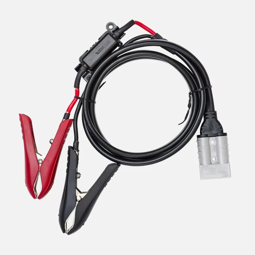 Redarc 5FT Anderson™ to Battery Clip Cable - Reliable Connection for Solar Charging Systems