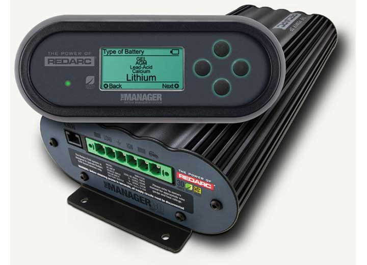 Redarc - Redarc Manager30 BMS1230S3 - NA – Complete Battery Management System for Off - Grid, Marine, and RV Applications