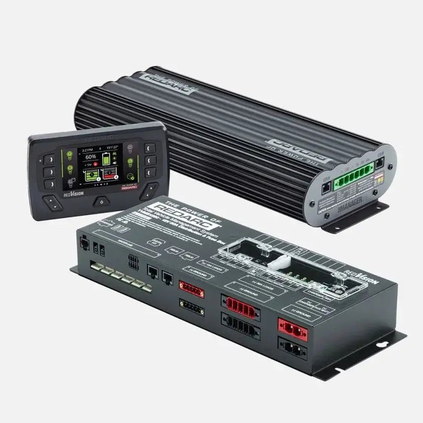 Redarc - Redarc RedVision & Manager30 Bundle – Ultimate Vehicle Power Management and Battery Monitoring for Off - Grid Explorations