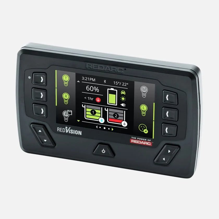 Redarc RedVision & Manager30 Kit - Advanced Total Vehicle Management and Battery Monitoring for Off-Grid Adventures