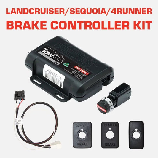 Toyota Tow-Pro Elite Brake Controller System - Dual-Mode Towing Solution with Simple Plug-and-Play Installation for LandCruiser, Sequoia, 4Runner, Tundra & Tacoma