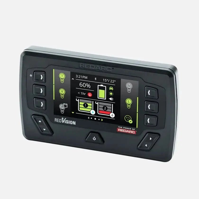 Redarc - Redarc TVMS Prime TVMS1280 - NA – Advanced Total Vehicle Management System for Off - Grid Power Optimization in RVs, Campers, and 4x4s