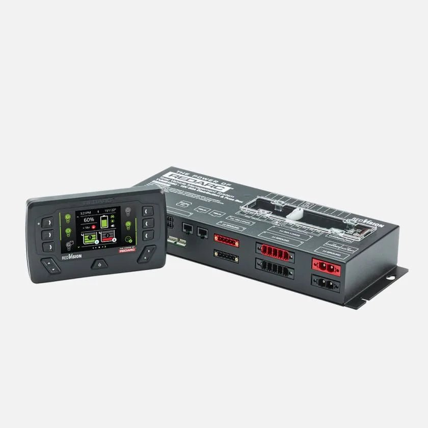 Redarc - Redarc TVMS Prime TVMS1280 - NA – Total Vehicle Management System for Off - Grid Power Control in RVs, Campers, and 4x4s