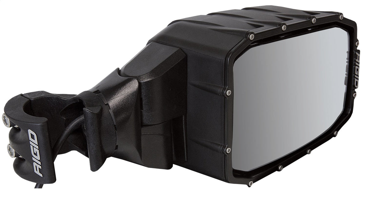 RIGID Industries - Reflect Side Mirror With Integrated LED Light And Amber Side Light, Pair