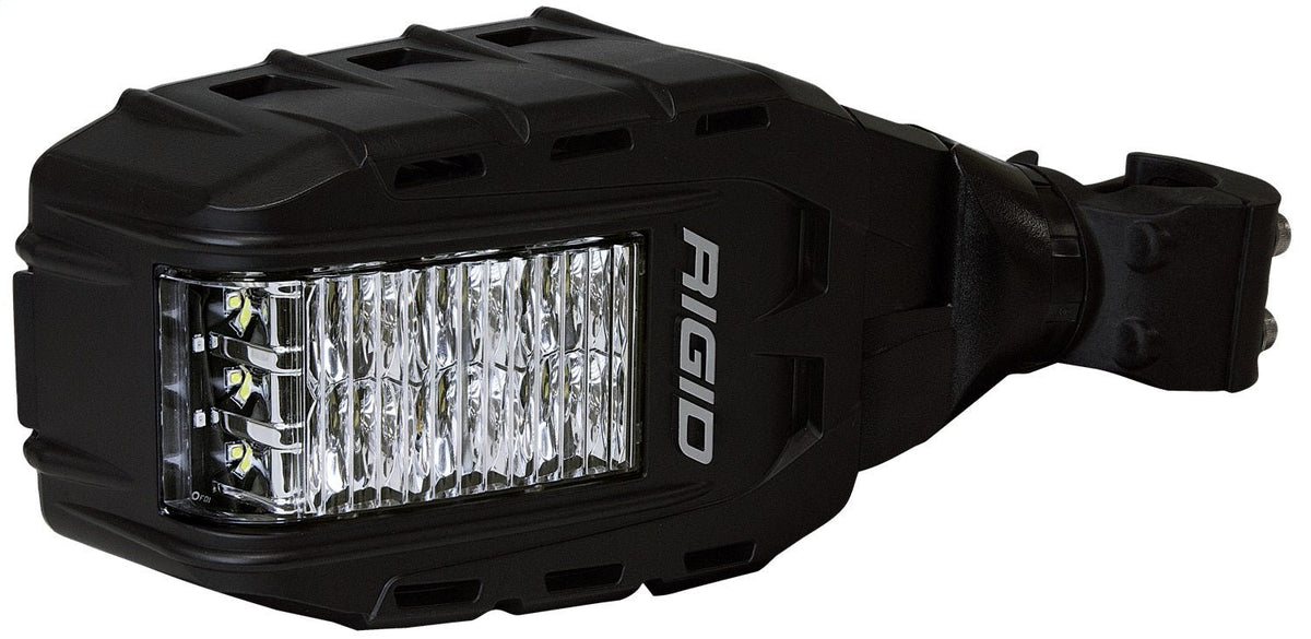RIGID Industries - Reflect Side Mirror With Integrated LED Light And Amber Side Light, Pair