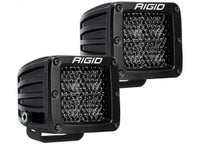 Rigid Industries D-Series PRO Midnight Edition Surface Mount Spot Lights - Pair