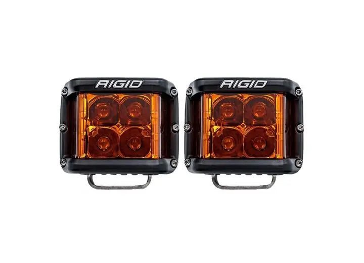 Rigid Industries - Rigid Industries D - SS Amber Spot Lights - High - Performance Pair