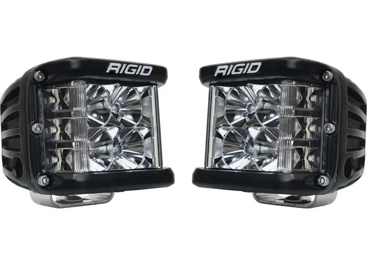 Rigid Industries - Rigid Industries D - SS PRO LED Flood Lights - Black Pair