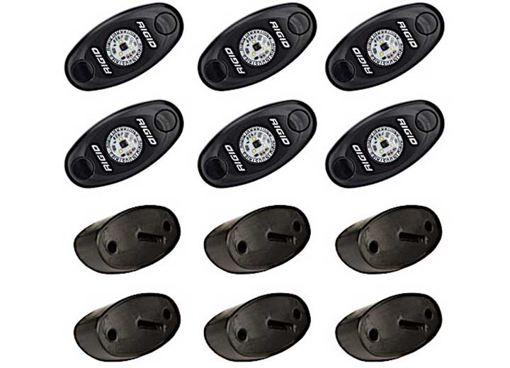 Off-Road Rock Light Set - 6 High-Performance LED Lights for Ultimate Visibility and Style