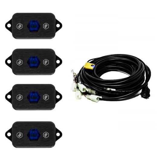 ROCK LIGHT KIT UNIVERSAL BLUE BAJA DESIGNS