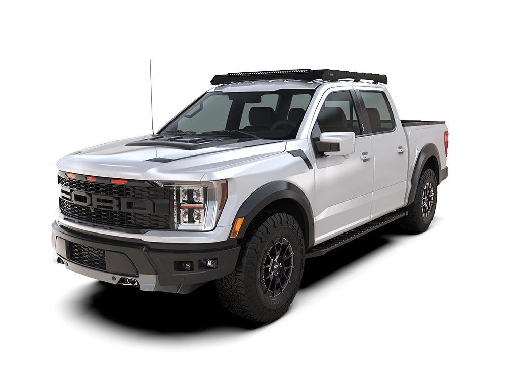 Ford F-150 Crew Cab (2021-Current) Slimsport Rack 40in Light Bar Wind Fairing Front Runner