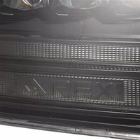 09-18 Ram Truck (MK II 5th Gen 2500 Style) NOVA-Series LED Projector Headlights Alpha-Black - Sequential Turn Signals & DRL