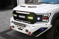 AlphaRex USA 18-20 Ford F150 NOVA-Series LED Projector Headlights Alpha-Black - Sequential Turn Signals & DRL AlphaRex USA