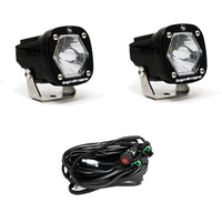 Baja Designs - S1 SPOT LED LIGHT WITH MOUNTING BRACKET PAIR