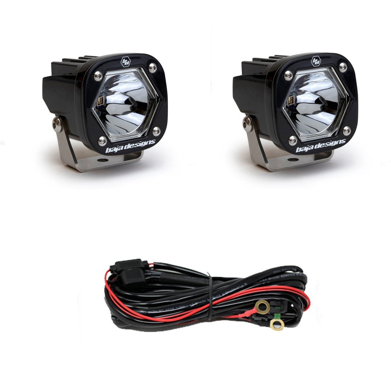 Baja Designs - S1 WHITE LASER AUXILIARY LIGHT POD PAIR(LASER SPOT;CLEAR)