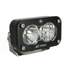 Baja Designs -S2 Pro Black LED Light Pod (Driving/Combo; Clear)