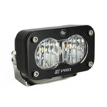 Baja Designs -S2 Pro Black LED Light Pod (Wide Cornering; Clear)