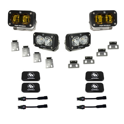 Baja Designs - S2 SAE/S2 Pro Fog Pocket Kit
