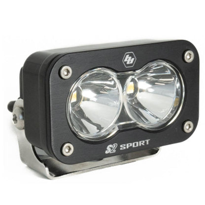 Baja Designs -S2 Sport Black LED Light Pod (Spot; Clear)