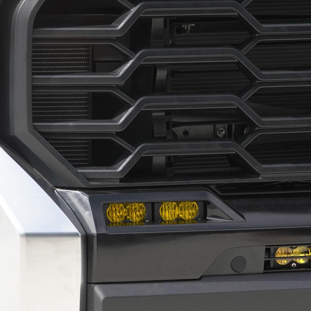 Baja Designs -S2 Sport Fog Pocket Kit - '22-On Tundra (Wide Cornering; Baja Amber)