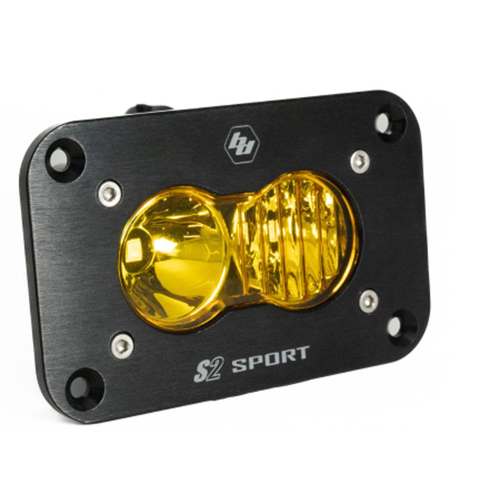 Baja Designs - S2 SPORT LED DRIVING/COMBO AMBER FLUSH MOUNT BAJA DESIGNS