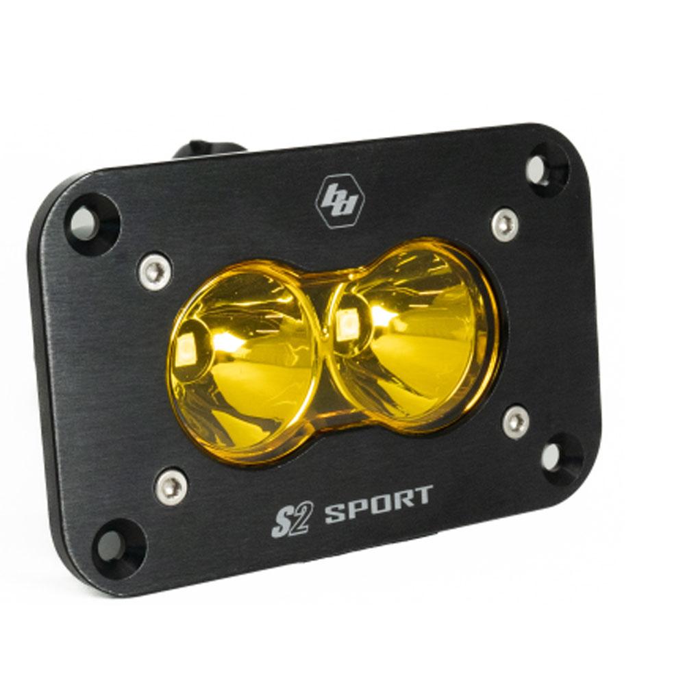 S2 SPORT, LED SPOT, AMBER, FLUSH MOUNT