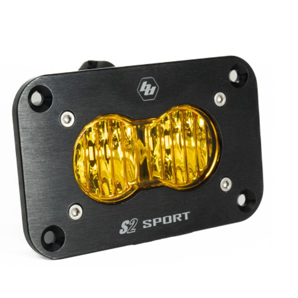 Baja Designs - S2 SPORT LED WIDE CORNERING AMBER FLUSH MOUNT BAJA DESIGNS