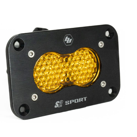 Baja Designs - S2 SPORT, LED WORK/SCENE, AMBER, FLUSH MOUNT