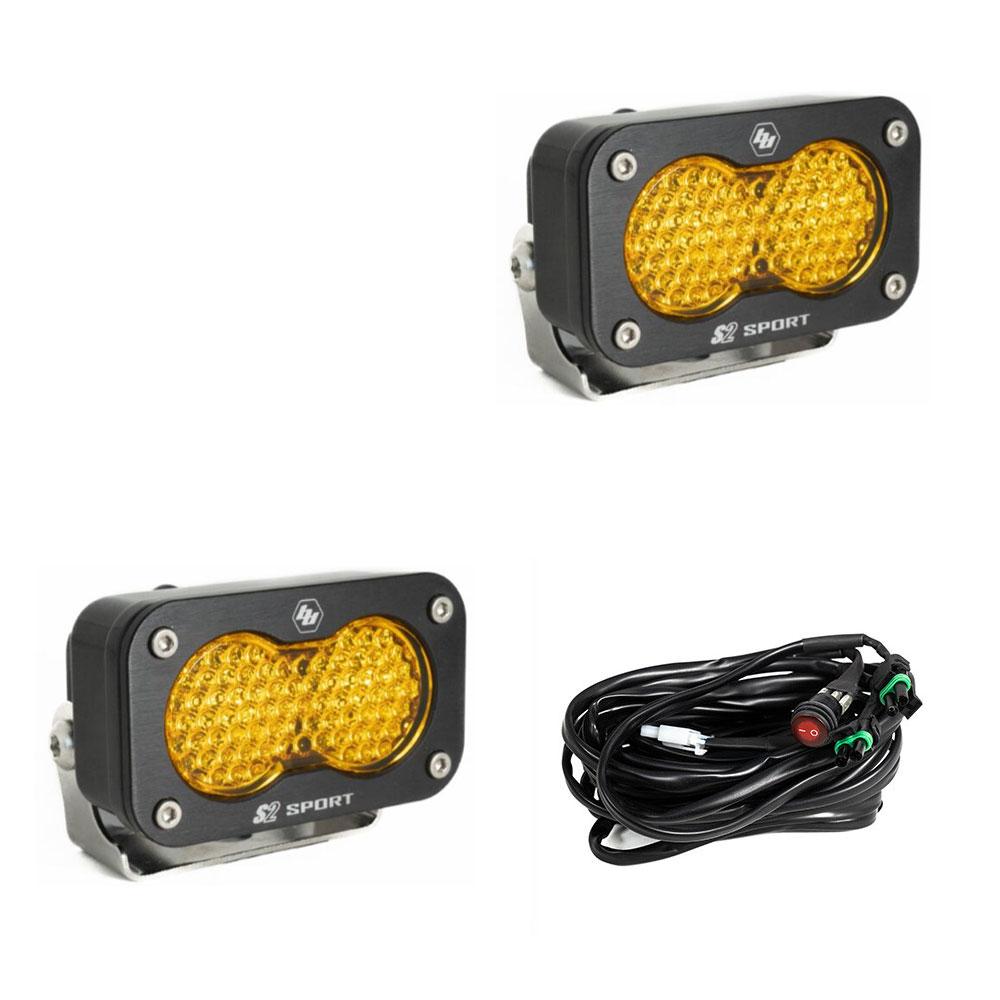 S2 SPORT, PAIR WORK/SCENE, LED, AMBER