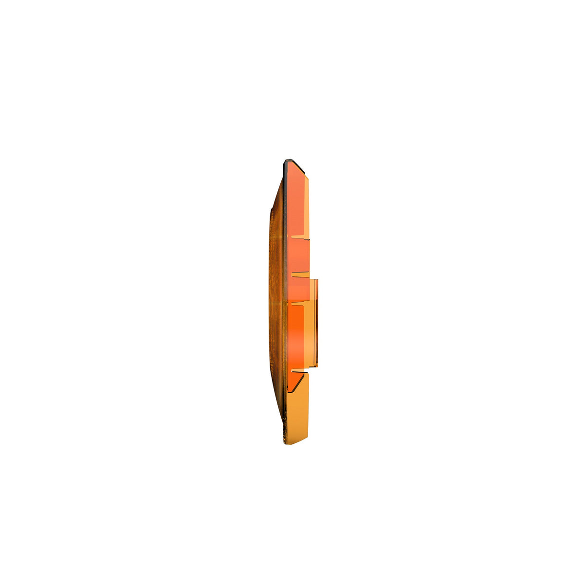 KC HiLiTES -SlimLite 8" LED - Light Shield - Driving - Amber