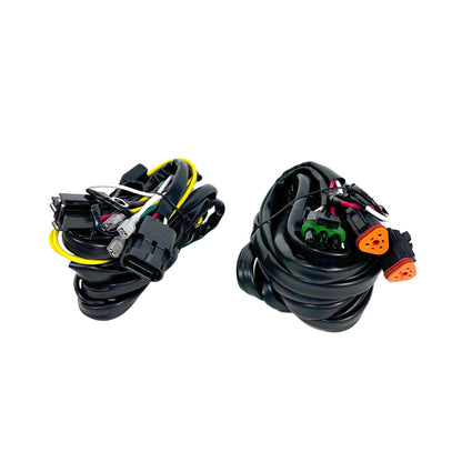 KC HiLiTES - SlimLite 8" LED - Wiring Harness with Switch