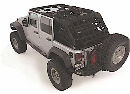 97-06 WRANGLER TJ CRES2 HEAVY DUTY CARGO RESTRAINT SYSTEM; BLACK 2IN WEBBING Smittybilt