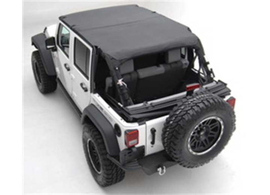 07-09 WRANGLER (JK) - 4 DOOR EXTENDED TOP - BLACK DIAMOND Smittybilt