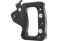 SMITTYBILT BLACK ALUMINUM GRAB HANDLES 07-18 JEEP WRANGLER JK FRONT 2/4 DOOR