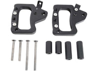 SMITTYBILT BLACK ALUMINUM GRAB HANDLES 07-18 JEEP WRANGLER JK FRONT 2/4 DOOR