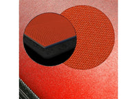SMITTYBILT NEOPRENE SEAT COVER SET FRONT/REAR - RED GEN 2