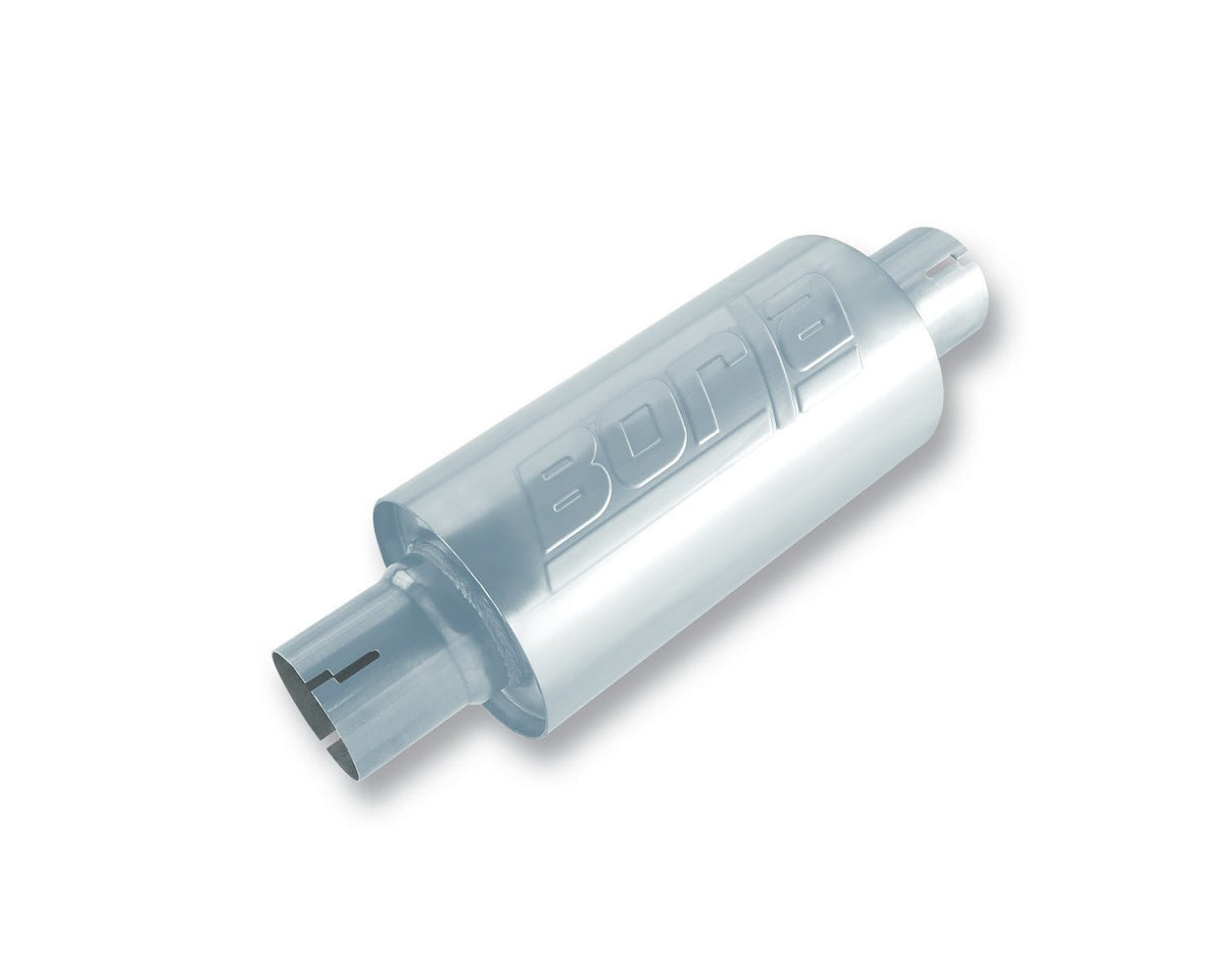 Borla -Specialty Muffler - Un-Notched Necks