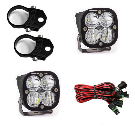 SQUADRON PRO, KIT (LIGHTS, A PILLAR MOUNTS 1.75", HARNESS)