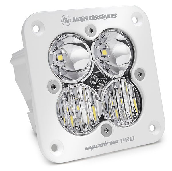 SQUADRON PRO, WHITE, FLUSH MOUNT, LED DRIVING/COMBO