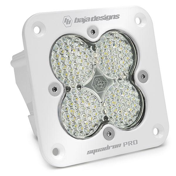 SQUADRON PRO, WHITE, FLUSH MOUNT, LED FLOOD/WORK