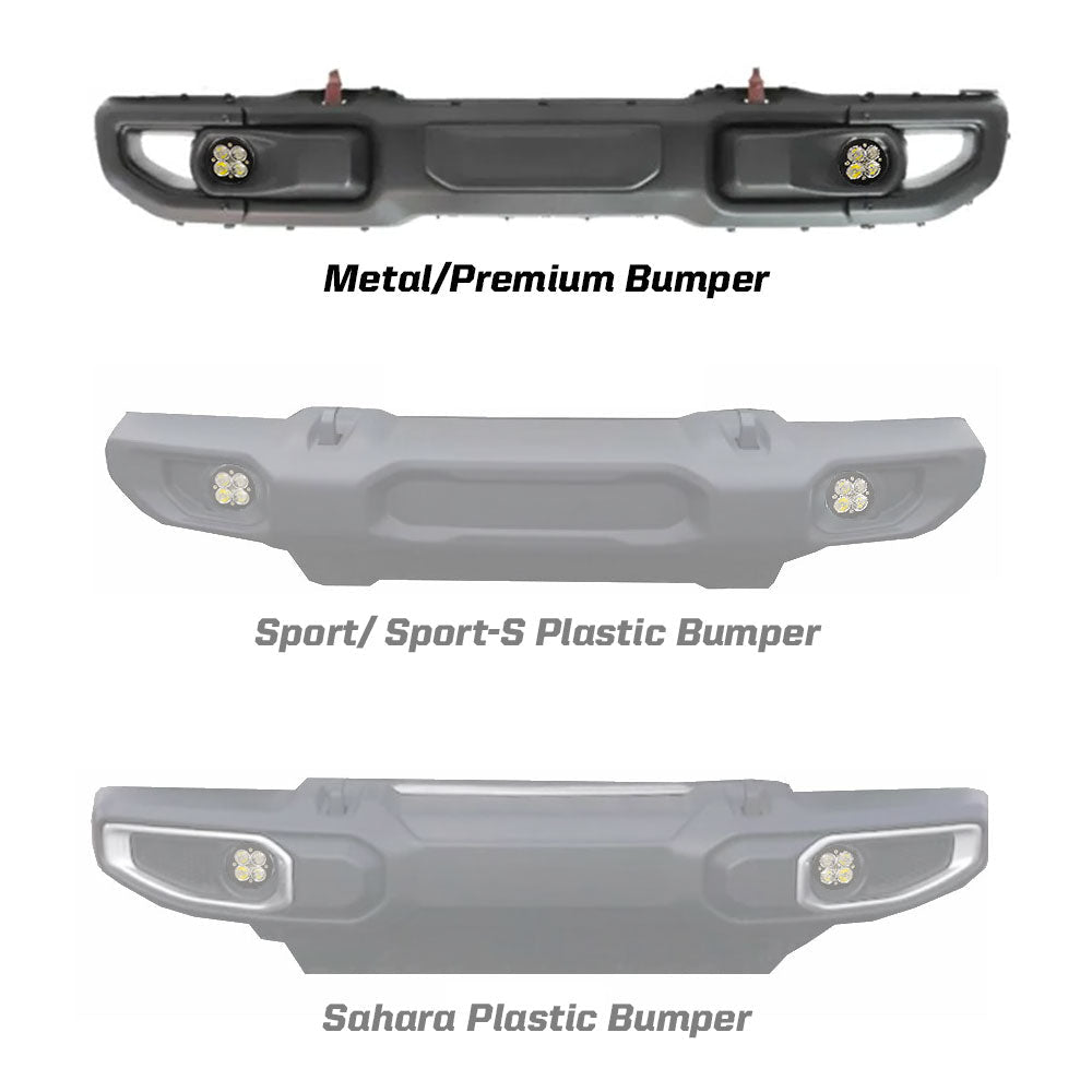 Baja Designs -Squadron-R SAE Fog Pocket Light Kit