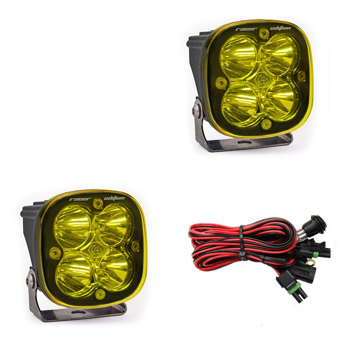 Baja Designs - SQUADRON RACER EDITION, PAIR AMBER, SPOT LED