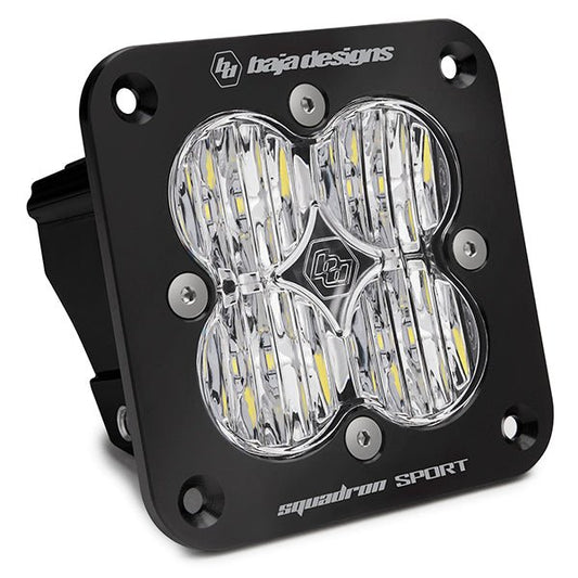 Baja Designs - SQUADRON SPORT, WHITE, FLUSH MOUNT, LED WIDE CORNERING