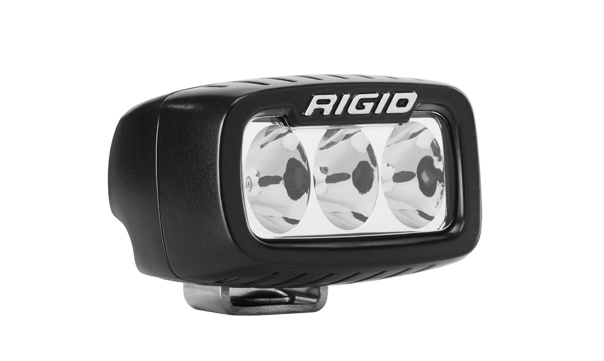 RIGID Industries - SR - M Series PRO, Driving Optic, Surface Mount, Black Housing, Single