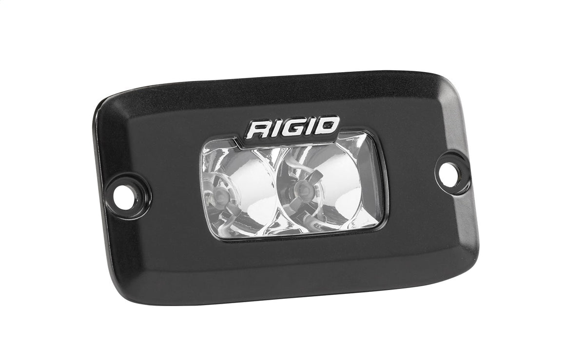 RIGID Industries - SR - M Series PRO, Flood Optic, Flush Mount, Black Housing, Single