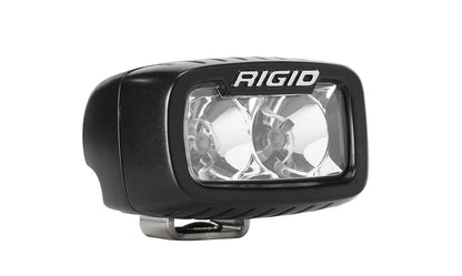 RIGID Industries - SR - M Series PRO, Flood Optic, Surface Mount, Black Housing, Single